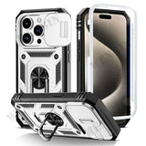 Heavy Duty with Camera Kickstand Phone Case for iPhone