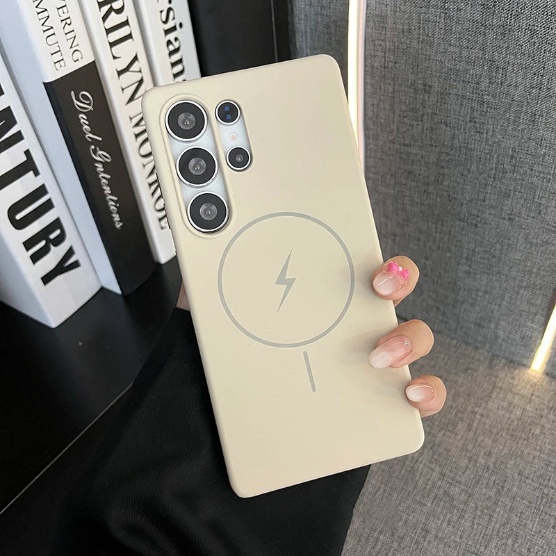Liquid Silicone Magnetic Case For Samsung