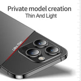 Slim Matte Hard PC Phone Case For iPhone