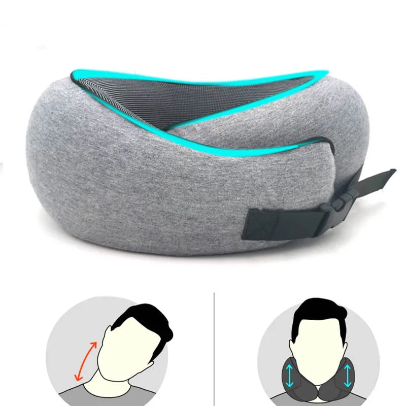 Memory Foam Neck Pillow Travel Portable Aircraft U Type Of Pillow