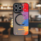 Art Painted Magnetic Charging Case for iPhone