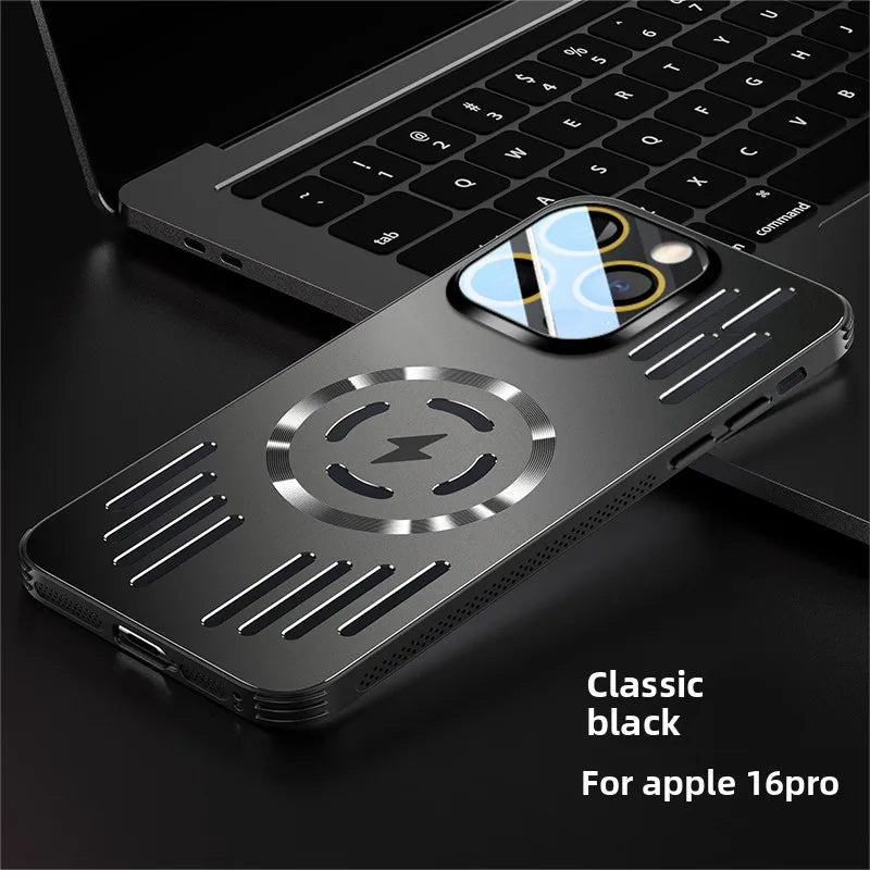 Magnetic Wireless Charging Heat Dissipation Case For iPhone