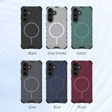 Luxury Frame Shockproof Strong Magnetic Case for Samsung