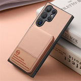 RFID-blocking Wallet with Card Holder Phone Case for Samsung