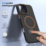 Leather Lichee Texture Protector Magnetic Case For iPhone