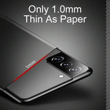 Luxury Thin Slim Hard Phone Case For Samsung