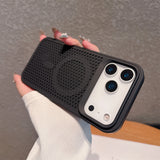 Magsafe Honeycomb Heat Dissipation Wireless Charge Case for iPhone