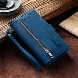Luxury Wallet Flip Leather Case for iPhone