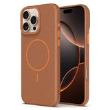 Leather Lichee Texture Protector Magnetic Case For iPhone