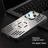 Magnetic Wireless Charging Heat Dissipation Case For iPhone