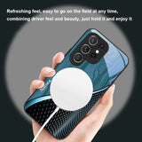 Golden Tiger Magnetic Liquid Glass Phone Case for Samsung