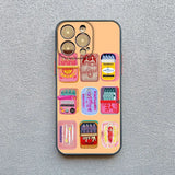 Sardines Fish Art Shockproof Phone Case For Iphone
