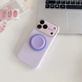 Candy Jelly Stand Magnetic Shockproof Case For iPhone