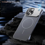 Magnetic Luxury Solid Color Aromatherapy Phone Case For iPhone