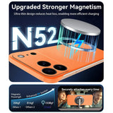Magnetic Slim Frameless Matte Anti-Scratch Shockproof Hard Case for Iphone