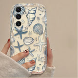 3D Color Flower Marine Organism Phone Case for Samsung