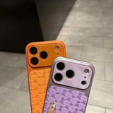 Luxury Frosted Texture Full Bumper No Slip Phone Case For iPhone