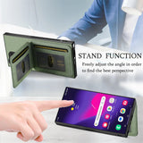 RFID-blocking Wallet with Card Holder Phone Case for Samsung