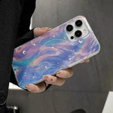 Fashion Glitter Starry Gradient Case For Samsung