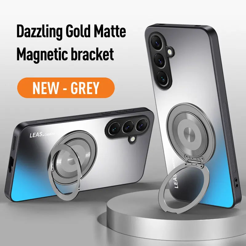 Magnetic Ring Stand Back Magsafe Ring Lens Case For Samsung