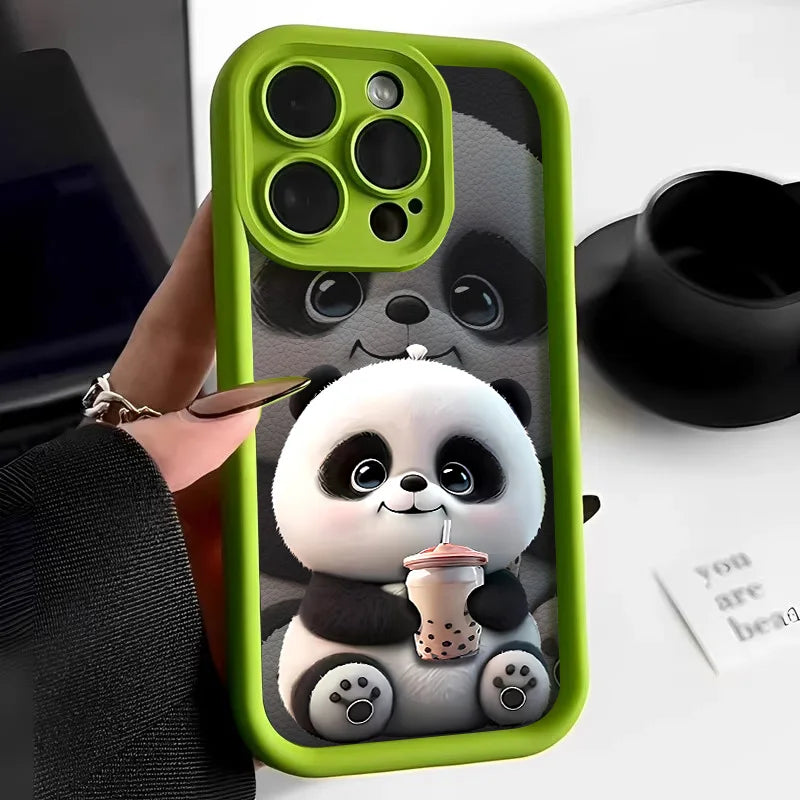 Cute Panda Case For iPhone