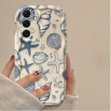 3D Color Flower Marine Organism Phone Case for Samsung