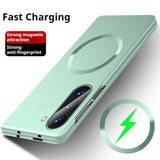 Ultra Thin Matte Metal Look Magnetic Case for Samsung Z Fold & Z Flip