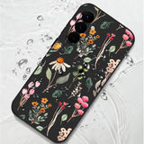 Luxury Flower Print Phone Case for Samsung