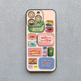 Sardines Fish Art Shockproof Phone Case For Iphone