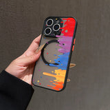 Art Painted Magnetic Charging Case for iPhone