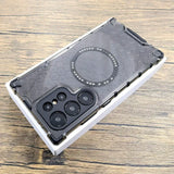 Shockproof Armor Honeycomb Texture Magnetic Case For Samsung