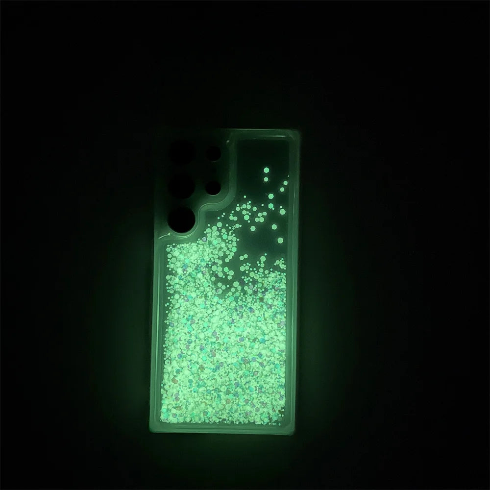 Glitter Luminous Quicksand Case for Samsung