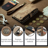 Leather Flip Wallet Etui Case for Samsung