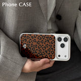 Korean Style Ripple Point Retro Anti-Drop Phone Case for iPhone