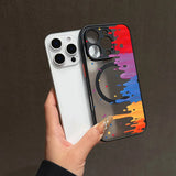 Art Painted Magnetic Charging Case for iPhone