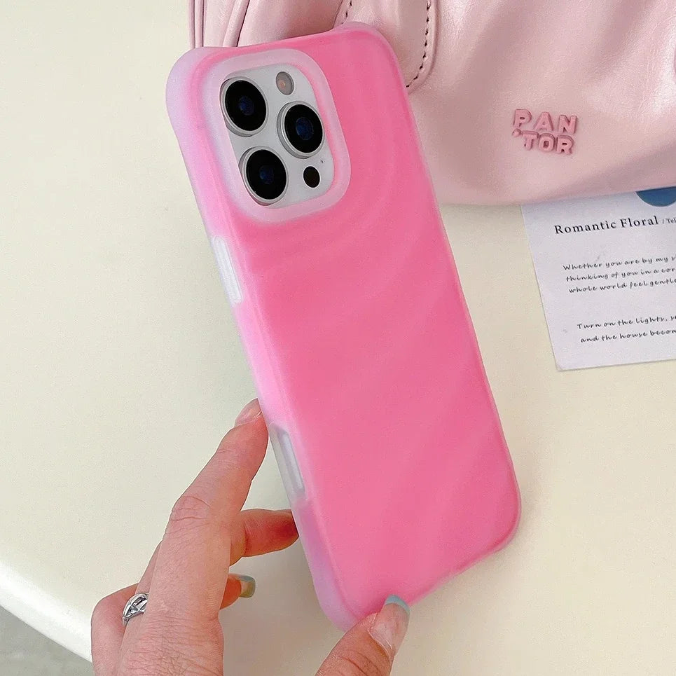 Liquid Silicone Candy Colored Jelly Case for IPhone