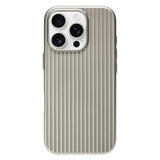 Luxury Stripes Metallic Paint Slim Matte Shockproof Case For iPhone