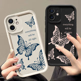 Romantic Butterfly Soft Phone Case For Samsung