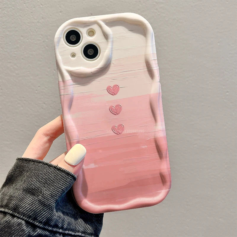 Watercolor Painting Love Case For iPhone