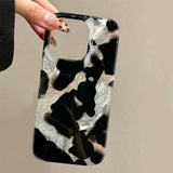 Gradient Laser Stylish Leopard Phone Case For Phone