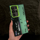 Fashion Game Plating Sliver Shockpoof Matte Case For Samsung