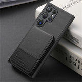 RFID-blocking Wallet with Card Holder Phone Case for Samsung