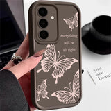 Romantic Butterfly Soft Phone Case For Samsung