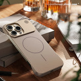 Magnetic Luxury Solid Color Aromatherapy Phone Case For iPhone