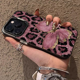 Butterfly Leopard Shockproof Full Print Phone Case for IPhone