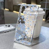 Flowers Clear Phone Case For Samsung