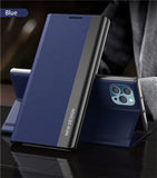 Luxury Stand Book Magnetic Flip Case For iPhone