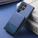 RFID-blocking Wallet with Card Holder Phone Case for Samsung