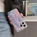 Fashion Glitter Starry Gradient Case For Samsung