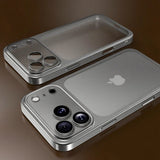 Candy Color Frosted Clear Hard Case for iPhone
